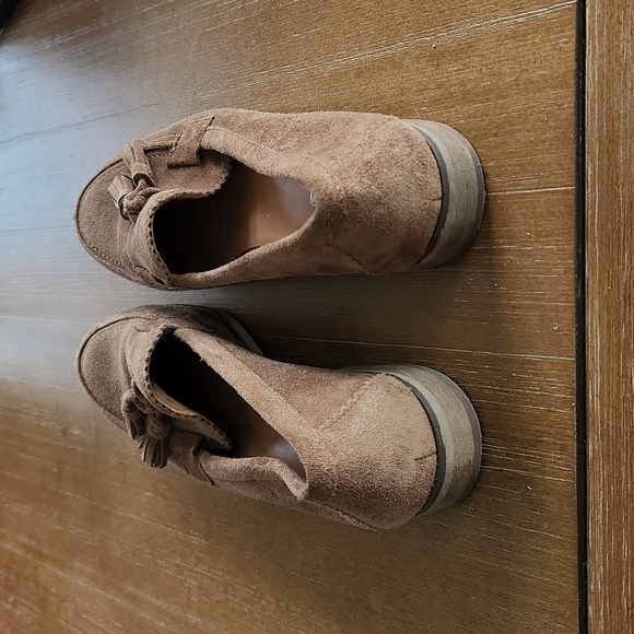 FRANKO SARTO SUEDE LOAFERS WIT TASSELS - Picture 3 of 9